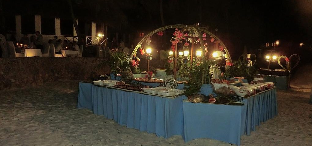 Blue Bay Kenya Ristorante Spiaggia