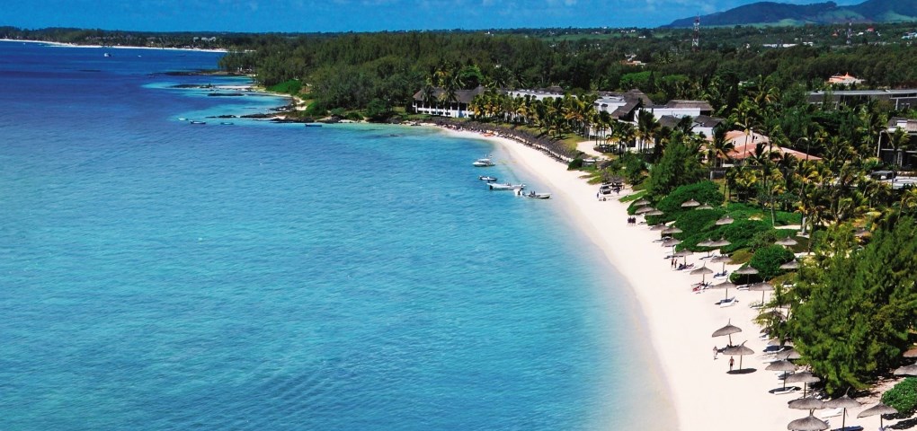 Long Beach Mauritius Panorama