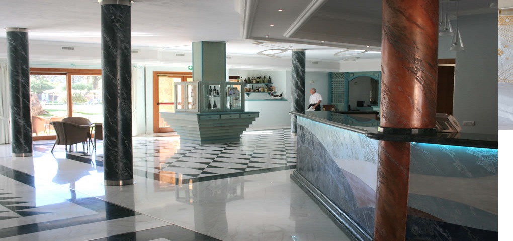 Hotel Marana Golfo di Marinella / Golfo Aranci Olbia Sardegna Hall