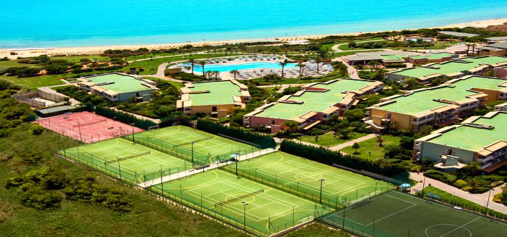 Bluserena Serenusa Village Licata Sicilia Campi da Tennis