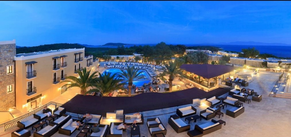 Bodrum Park Resort Turchia night pool